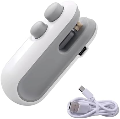 2-In-1 Rechargeable Heat Sealer with Cutter Machine